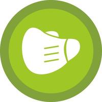 Face Mask Vector Icon Design