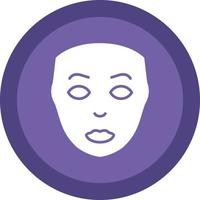 Facial Plastic Surgery Vector Icon Design