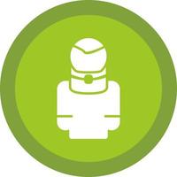 Broken Neck Vector Icon Design