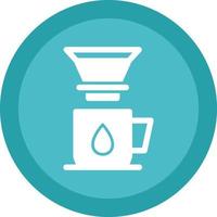 Coffee Dripper Vector Icon Design