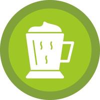 Coffee Latte Vector Icon Design