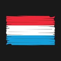 Luxembourg Flag Vector