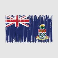 Cayman Flag Brush vector