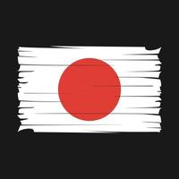 vector de bandera de japón