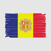 vector de la bandera de andorra