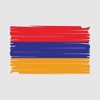 vector de bandera de armenia