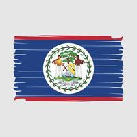 Belize Flag Vector