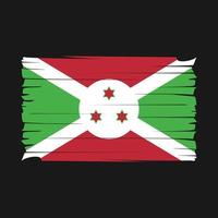 vector de bandera de burundi