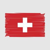 vector de bandera de suiza