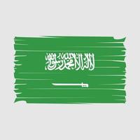 vector de bandera de arabia saudita