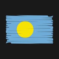 Palau Flag Vector