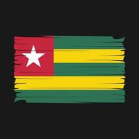 Togo Flag Vector