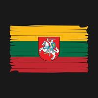 vector de bandera de lituania