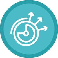 Detection of Regularities Vector Icon Design