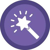 Magic Stick Vector Icon Design