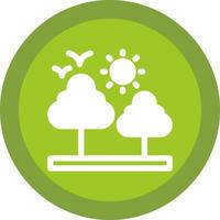 Forest Vector Icon Design