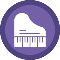 diseño de icono de vector de piano