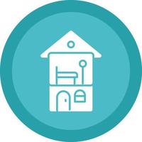 Dolls House Vector Icon Design