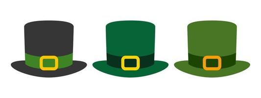 Leprechaun Hat in flat style isolated vector