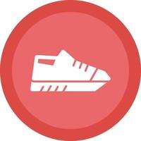 Gym Shoes Vector Icon Design