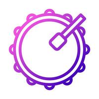 bedug drum icon purple pink style ramadan illustration vector element and symbol perfect.