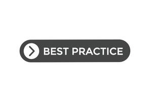 best practice button vectors.sign label speech bubble best practice vector