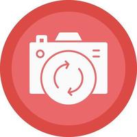 Front Camera Vector Icon Design