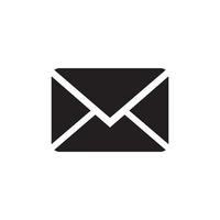 Envelope icon vector, email or incoming message. Mail icon vector for web, computer and mobile app. Message envelope line art icon for apps and websites.