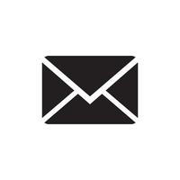 Envelope icon vector, email or incoming message. Mail icon vector for web, computer and mobile app. Message envelope line art icon for apps and websites.