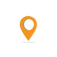 Map pin location icons. Modern map markers .Vector illustration on a white background. Flat design style modern icon, pointer minimal vector symbol, marker sign