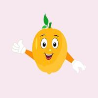 Lemon character design. Vector Illustration Flat Lemon Cute Character expression emotion collection set, minimal style, Raw materials fresh fruit, Mascot product