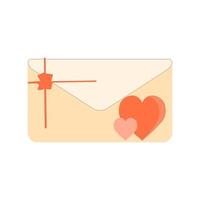 Letter envelope with paper document vector illustration. Closed, open with a message e-mail envelopes. Set mailbox vector icons in flat style. Email Envelope Icon