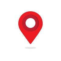Map pin location icons. Modern map markers .Vector illustration on a white background. Flat design style modern icon, pointer minimal vector symbol, marker sign