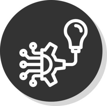 Machine Learning Vector Icon Design