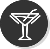 Martini Vector Icon Design