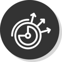 Detection of Regularities Vector Icon Design