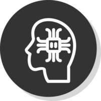 Machine Perception Vector Icon Design