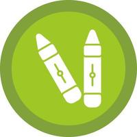 diseño de icono de vector de crayones