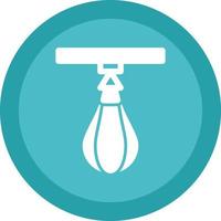 Punching Ball Vector Icon Design