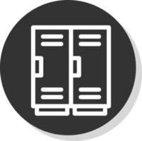 Locker Vector Icon Design