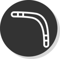 Boomerang Vector Icon Design