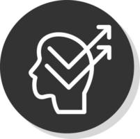 Knowledge Extraction Vector Icon Design