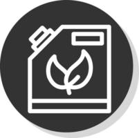 Biofuel Can Vector Icon Design