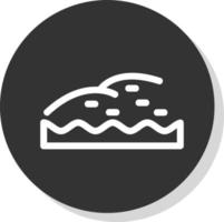 Shore Landscape Vector Icon Design