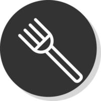 Fork Vector Icon Design