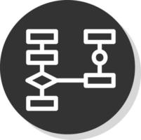 Flowchart Vector Icon Design
