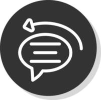 Auto Reply Vector Icon Design