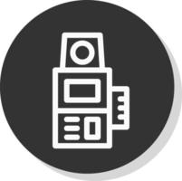 Camera Meter Vector Icon Design