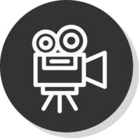 Film Camera Vector Icon Design