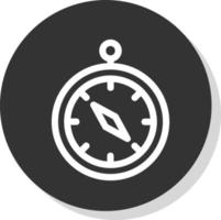 Compass Vector Icon Design